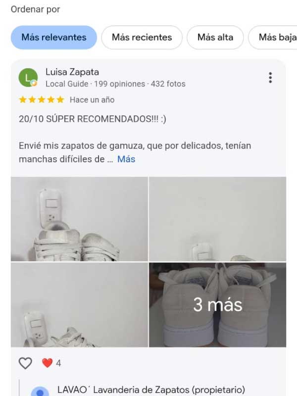 Reseña Cliente 2